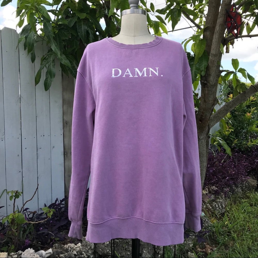 Men's H&M repurposed sweater to unisex fit